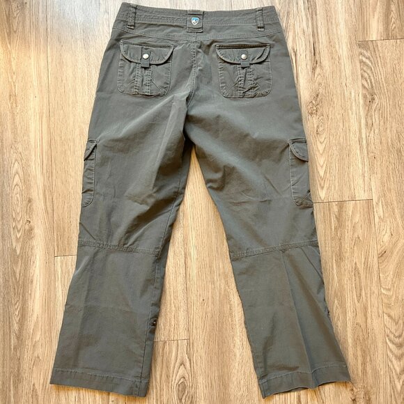 Kuhl Women's Splash Roll Up Pants in Shadow Gray Size 8 - Picture 13 of 14